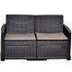 10. LOUNGE FURNITURE SET: 2 ARMCHAIRS + SOFA + COMO TABLE