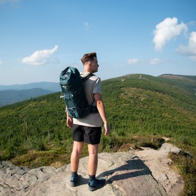 3. NC1938 GREEN KJOLEN TOURIST BACKPACK 40L NILS CAMP