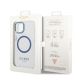8. Guess Metal Outline MagSafe case for iPhone 14 Plus - blue