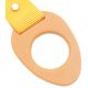 5. CARABINER HANDLE 160x38x5MM REDCLIFFS YELLOW