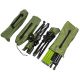 8. 5-IN-1 TRAVEL SET TABLE AND 4 CHAIRS GREEN