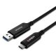 3. 10m Lindy USB 3.2 Gen 1 Type-A to Type-C Hybrid Cable