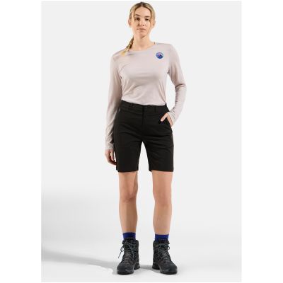 Women's Odlo Ascent Light Shorts, Black