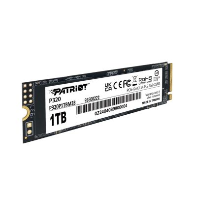 3. SSD Patriot Viper P320 M.2 PCI-Ex4 NVMe 1TB 3GB/s