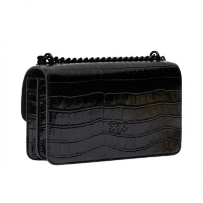 2. Pinko Classic Love One Mini Leather Handbag 100074A1SY