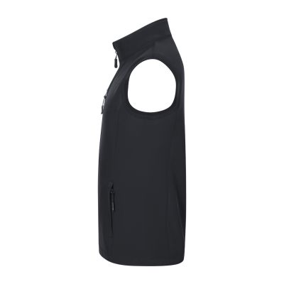 3. Men’s Trail Softshell Vest (ebony gray)