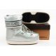 9. O'neill Lisa High silver insulated winter snow boots for girls
