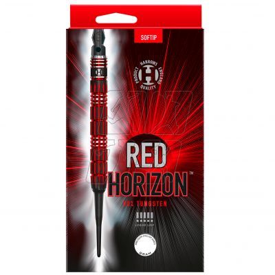 4. Darts Harrows RED HORIZON 90% soft tip ImperialDiamond