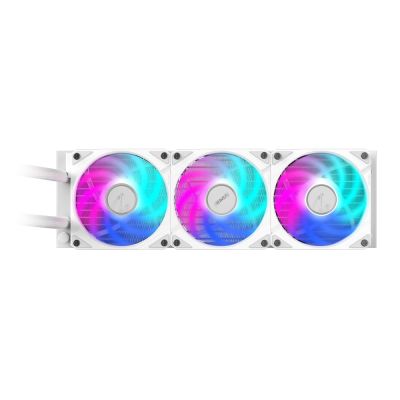 5. GIGABYTE AORUS WATERFORCE II 360 ICE Processor All-in-One Liquid Cooler 12cm White