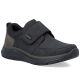Rieker B1854-00 men's comfortable black Velcro shoes