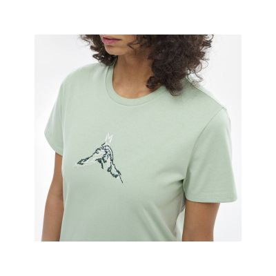 2. MILLET CIMAICOLLAB TS SS W green T-shirt