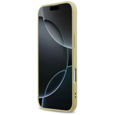 5. Guess Fixed Glitter Big 4G case for iPhone Air - gold