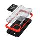 6. Crystal Ring Case Kickstand Tough Rugged Cover for iPhone 13 red