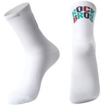 Rockbros sports socks white/print M