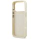 7. Guess Grained Strass Logo MagSafe case for iPhone 17 Pro - beige