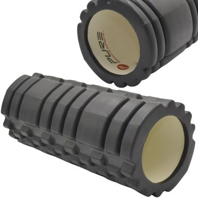 10. EXERCISE ROLLER 33x15CM BLACK PURE 2 IMPROVE