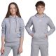 adidas Essentials Hoodie for kids gray JV9995