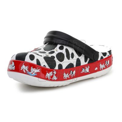 4. Crocs FL 101 Dalmatians Kids Clog 207483-100