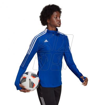 5. Adidas Tiro 21 Training Top W GM7316 sweatshirt