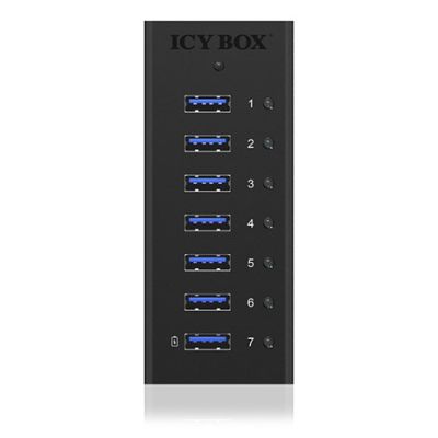 5. ICY BOX IB-AC618 USB 3.2 Gen 1 (3.1 Gen 1) Type-B 5000 Mbit/s Black