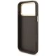 7. Guess 4G Big 4G Classic Logo Big Strap Metal Buttons Case for iPhone 17 Pro Max - Brown