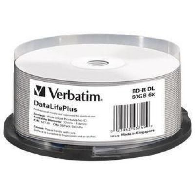 3. Verbatim DataLifePlus BD-R 50 GB 25 pcs.