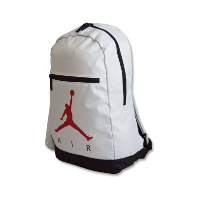 2. Air Jordan School Backpack White + Pencil Case - 9B0503-001