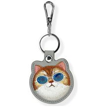 Nimmy Glasses Cool Cat Tracker Case - Gray