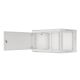 2. LANBERG WALL-HUNG RACK CABINET 19" 6U 600X450 METAL DOOR GRAY (FLAT PACK) WF01-6406-00S