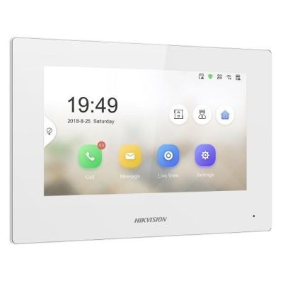 Hikvision Pro Series DS-KH6320-WTE2-W Video Intercom 17.8 cm (7") White