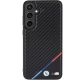 3. BMW Carbon Tricolor Line MagSafe Case for Samsung Galaxy S24+ - Black