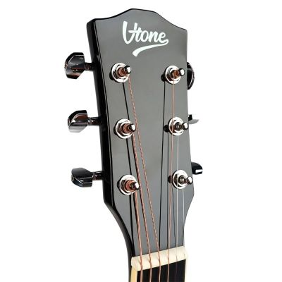 10. V-TONE VEAG1 CE BK - 4/4 electro-acoustic guitar