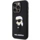 2. Karl Lagerfeld KLHCP14L3DRKINK iPhone 14 Pro 6.1" black/black hardcase Rubber Ikonik 3D