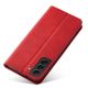 4. Magnet Fancy Case for Samsung Galaxy S23+ flip cover wallet stand red