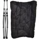 9. HIGH DELUXE CAMPING CHAIR WITH CUSHION ANTHRACITE REDCLIFFS
