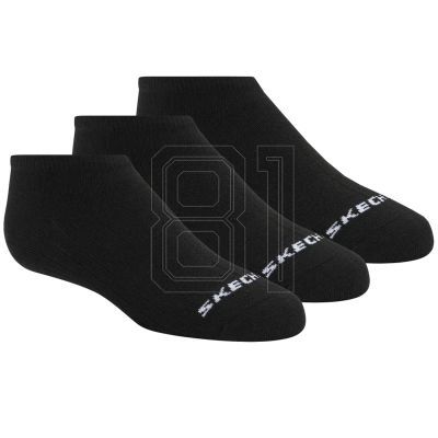 2. Skechers 6pk Core Lowcut Lg Socks S118209-BLK Black 35-38