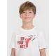 2. Boy's regular printed T-shirt 4F 4FJRSS25TTSHM2643-11S
