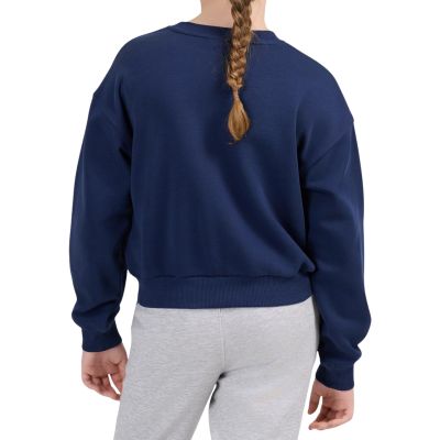 2. Girls' 4F F2708 Sweatshirt Dark Navy 4FJWAW26TSWSF2708 30S