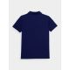 2. Boy's 100% cotton plain polo shirt 4F