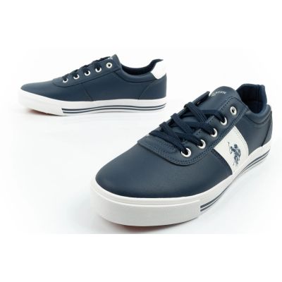8. US Polo Assn. shoes sneakers men's sneakers fashionable navy blue comfortable