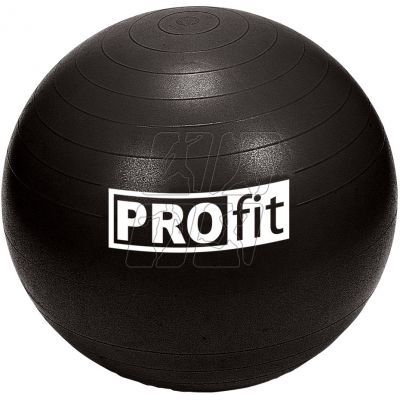 PROfit gym ball 55cm black with pump DK2102
