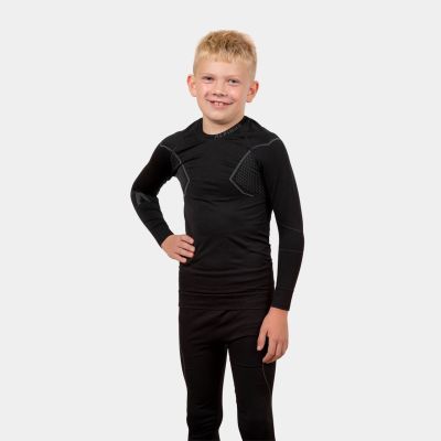 45. Alpinus Active Set thermal underwear black and gray Jr GT43204