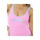 4. RIP CURL Surf Puff 1 Piece Women's Swimsuit Pink