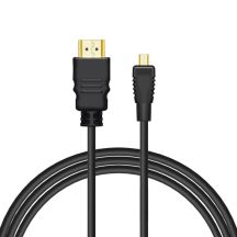 SAVIO cl-39 cable (HDMI M - Micro HDMI M; 1m; black)