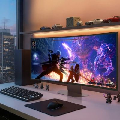 12. LG 39GX950B-B Computer Monitor 99.1 cm (39") 5120 x 2160 px 5K Ultra HD OLED Black