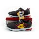 10. Leomil children's sports shoes Pokemon sneakers lightweight with velcro LED black