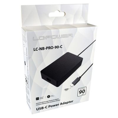 4. LC-Power LC-NB-PRO-90-C Power Adapter/Inverter Internal 90 W Black