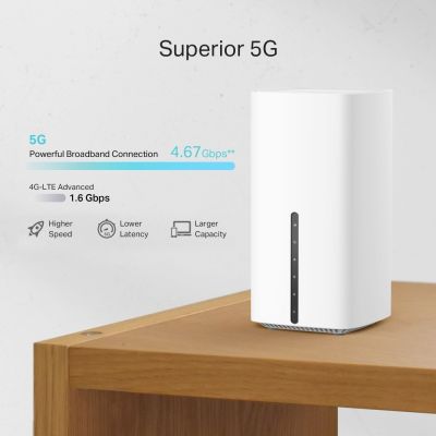 5. TP-Link Archer NX210 Wireless Router Gigabit Ethernet Dual-band (2.4 GHz/5 GHz) 5G White