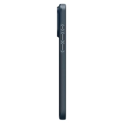 10. Spigen Thin Fit iPhone 15 Pro Max Case - Black Metal