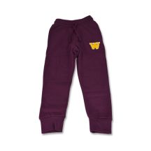 Wood Wood Ran Burgundy Kids' Sweatpants - 10235002-2424